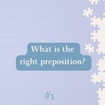 What is the right Hebrew preposition – quiz