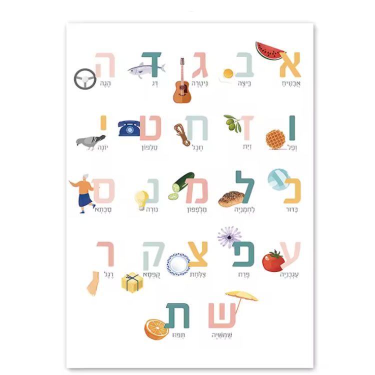 posters for Hebrew learners 6