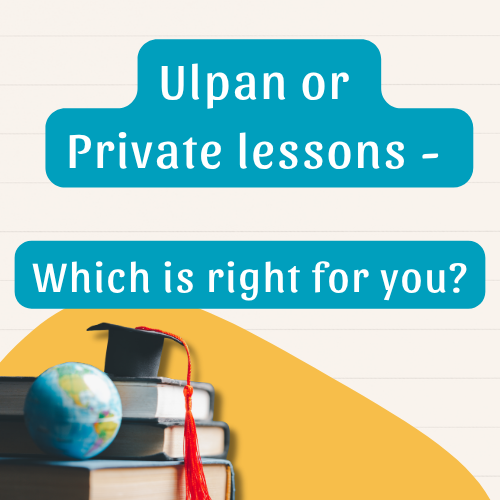 A Hebrew student learning, illustrating the choice between a Hebrew Ulpan vs private lessons